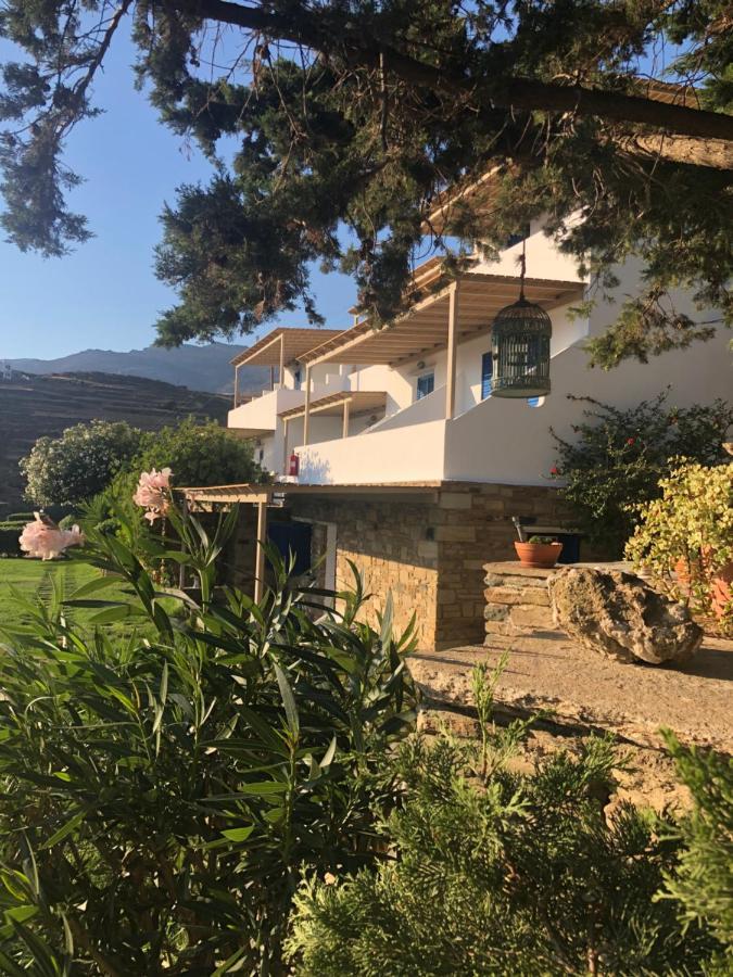 Meltemi Tinos Aparthotel Agios Romanos ภายนอก รูปภาพ