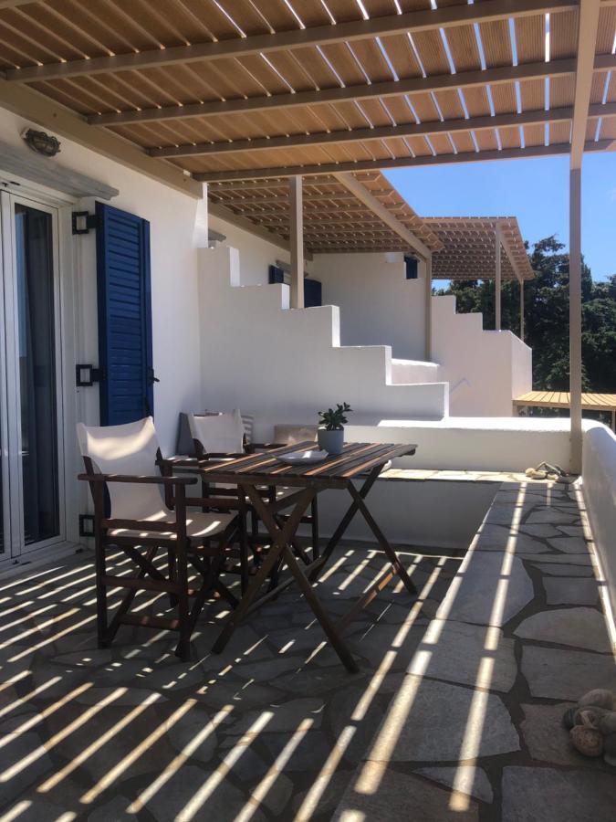 Meltemi Tinos Aparthotel Agios Romanos ภายนอก รูปภาพ
