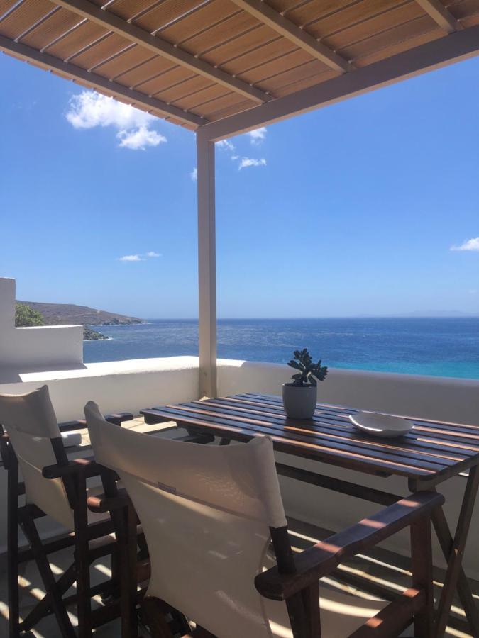 Meltemi Tinos Aparthotel Agios Romanos ภายนอก รูปภาพ