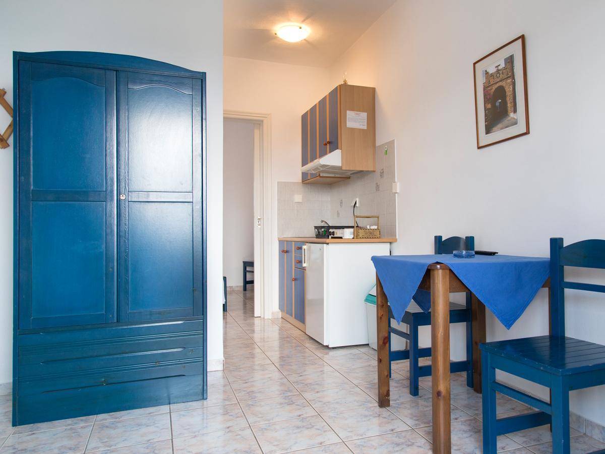Meltemi Tinos Aparthotel Agios Romanos ภายนอก รูปภาพ