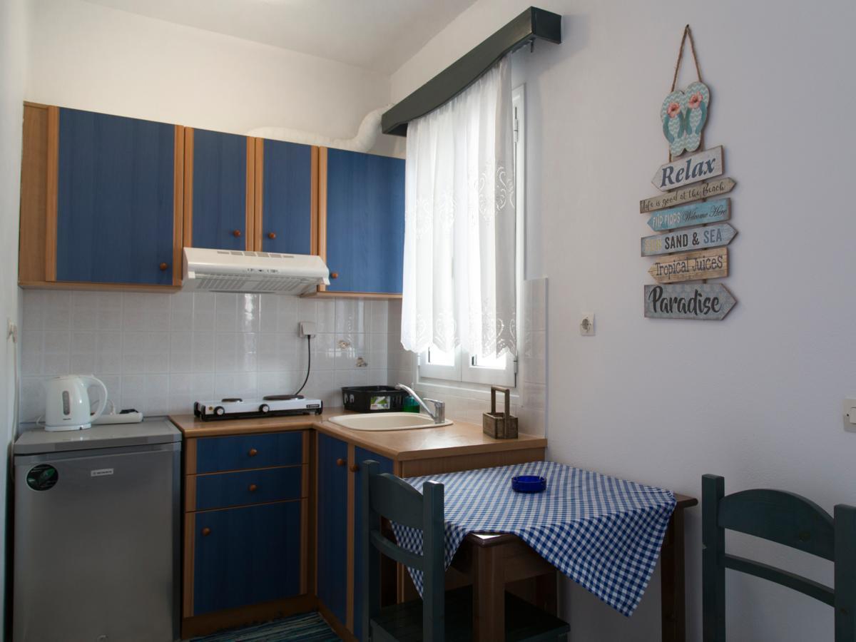 Meltemi Tinos Aparthotel Agios Romanos ภายนอก รูปภาพ