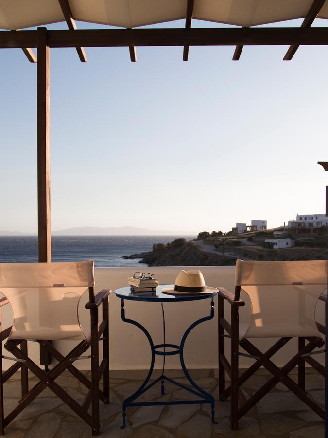 Meltemi Tinos Aparthotel Agios Romanos ภายนอก รูปภาพ