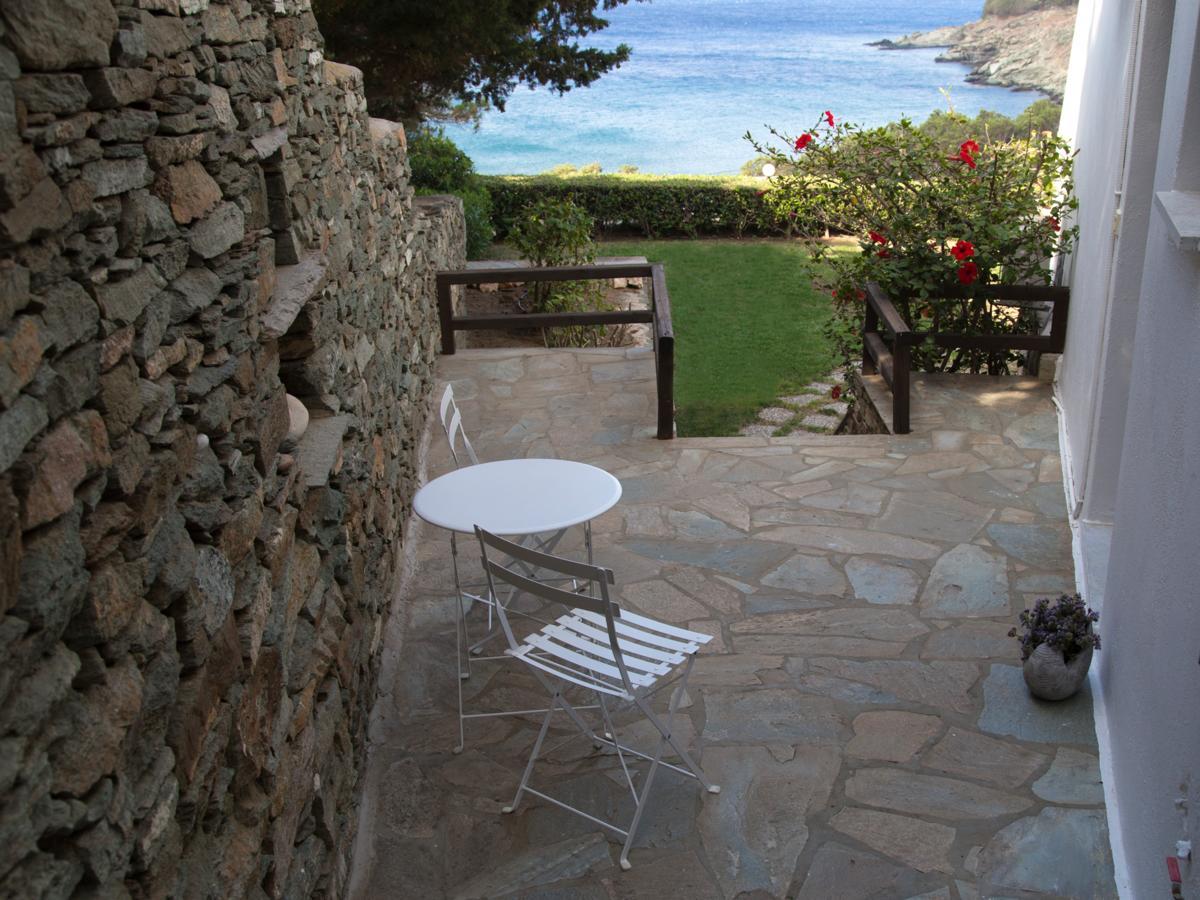 Meltemi Tinos Aparthotel Agios Romanos ภายนอก รูปภาพ