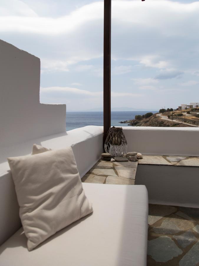 Meltemi Tinos Aparthotel Agios Romanos ภายนอก รูปภาพ
