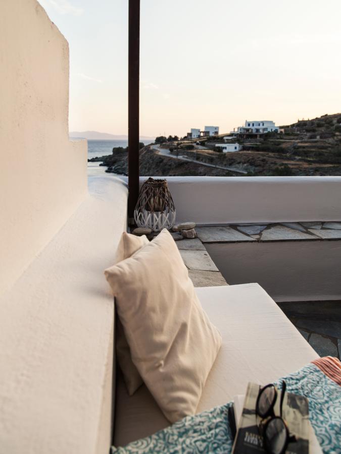 Meltemi Tinos Aparthotel Agios Romanos ภายนอก รูปภาพ