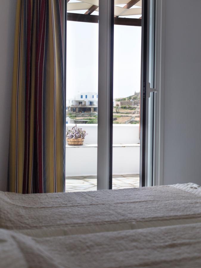 Meltemi Tinos Aparthotel Agios Romanos ภายนอก รูปภาพ