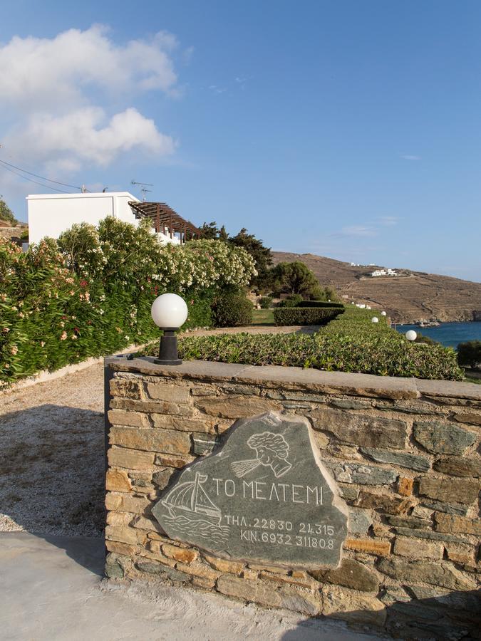 Meltemi Tinos Aparthotel Agios Romanos ภายนอก รูปภาพ