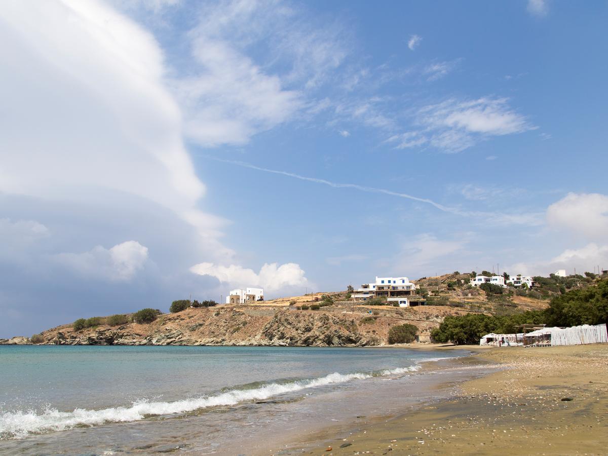 Meltemi Tinos Aparthotel Agios Romanos ภายนอก รูปภาพ