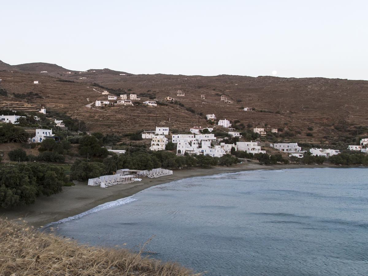 Meltemi Tinos Aparthotel Agios Romanos ภายนอก รูปภาพ